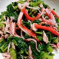☆クッキングパンダ☆'s cooksnap of when they made 簡単！つぼみ菜とツナの和え物！.