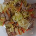 クックQNOM99☆'s cooksnap of when they made 豚肉と野菜のガリ味噌バター炒め.