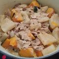 みこひろママ's cooksnap of when they made 豚バラと大根カボチャ☆ごま味噌バター煮.