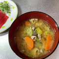 ポラリス管理栄養士's cooksnap of when they made 我が家の豚汁.