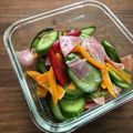栗丸うさぎ's cooksnap of when they made ハムと胡瓜・パプリカのマリネ＊作り置き.