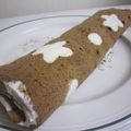 JUNSEIママ's cooksnap of when they made ノンバター☆ホワイトショコラロールケーキ.