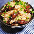 辰夫女子's cooksnap of when they made ほたるいかのおこわ.