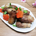 クックI7I5L1☆'s cooksnap of when they made 肉巻きごぼうの煮物.