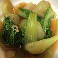AcquaLily's cooksnap of when they made チンゲン菜大量消費！にんにく焼きびたし.