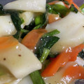 クック1GU81D☆'s cooksnap of when they made 青梗菜と冷凍イカ&エビの塩だれ炒め.