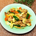 なつき☆ミ's cooksnap of when they made 簡単　豚こま肉のカレー炒め.