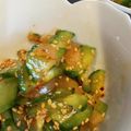 rynbaskets's cooksnap of when they made きゅうりとザーサイの和え物.
