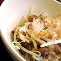 おうちごはん☆'s cooksnap of when they made もやしとしめじのポン酢和え.