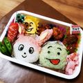 ｈｎｔ's cooksnap of when they made キャラ弁 ☆ 脱獄ごっこ まいぜん.