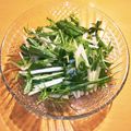ぽこたんぽ's cooksnap of when they made 私の水菜とりんごのサラダ.