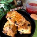 クックloveまま☆'s cooksnap of when they made 本格チョコチップスコーン.