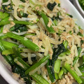 no1642's cooksnap of when they made 白滝とほうれん草のツナマヨ炒め.