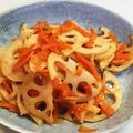ハモーサ✩385's cooksnap of when they made きんぴら蓮根.