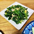 ねっちゃんっ's cooksnap of when they made ほうれん草　たまご　ベーコン　洋風ソテー.