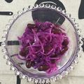 おはなすき's cooksnap of when they made 紫キャベツレッドキドニービーンズサラダ.