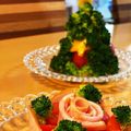 ウキュ's cooksnap of when they made 丸ごと食べる！クリスマスツリーのサラダ☆.
