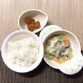 sAix59's cooksnap of when they made 取り分け☆幼児食☆鶏と小松菜のクリーム煮.