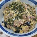 凪なぎ's cooksnap of when they made 激うま♡ニラ豚玉子のオイスターあんかけ丼.