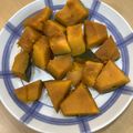 クックANLLO1☆'s cooksnap of when they made 煮崩れないカボチャの煮物〔切り方〕.