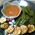 maruru-nn's cooksnap of when they made ナスとピーマン～甘味噌を添えて～.