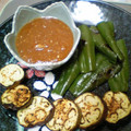 maruru-nn's cooksnap of when they made ナスとピーマン～甘味噌を添えて～.