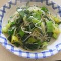 きらり流れ星's cooksnap of when they made しらたきだけポン酢炒め.