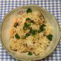 みぃくんのママ's cooksnap of when they made 鮭ときのこの炊き込みごはん.