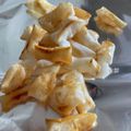サリィ's cooksnap of when they made 冷凍餅を切って焼くだけ◇簡単おかき◇.