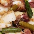 ★ちるちる★'s cooksnap of when they made メイン料理！たこと長芋ガーリックしそ炒め.