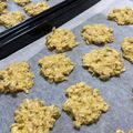 えりえり365's cooksnap of when they made ＊ザクザク食感！オートミールクッキー＊.