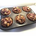 てるまずきっちん's cooksnap of when they made HMで簡単☆濃厚チョコバナナマフィン。.