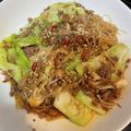 S's cooksnap of when they made キャベツと春雨のひき肉炒め.