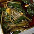 shiawase_3's cooksnap of when they made 春の味～♪わさび葉のピリ辛醤油漬け☆.
