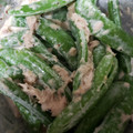 クックPCQVG0☆'s cooksnap of when they made スナップエンドウとツナのマヨ和え.