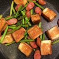 ☆アチャコ's cooksnap of when they made アスパラ・はんぺん炒め.