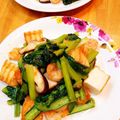 かわゆう1211's cooksnap of when they made 海老と厚揚げ、小松菜の中華風炒め煮.
