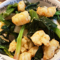 amycooking's cooksnap of when they made 簡単！ほうれん草とエビの中華炒め.