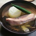 ルチアーノ★★★'s cooksnap of when they made 富岡の鮭大根　簡単圧力鍋時短　京風味.