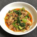 こざい's cooksnap of when they made サバ缶と小松菜のラー油和え.