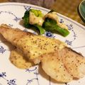わかちんとシロ's cooksnap of when they made タラのムニエル★マスタードソース♬.