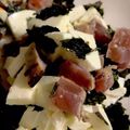 MULA's cooksnap of when they made モッツァレラチーズと海苔の簡単★和つまみ.