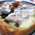 ☆じゅげむ☆彡's cooksnap of when they made 健康和風が嬉しい④ひじき煮チーズトースト.