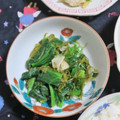 mmameco's cooksnap of when they made めかぶとほうれん草のさっぱり小鉢.