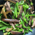 クックCFV8NO☆'s cooksnap of when they made ピーマンと牛肉の細切り炒め.