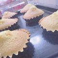 Moko❀Sora's cooksnap of when they made 思い出の昔懐かしマドレーヌ.