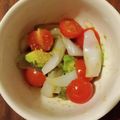 inLondon's cooksnap of when they made いか、アボカド、チーズ、トマトのコンビ！.