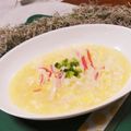 クックHG9V8Y☆'s cooksnap of when they made カニカマで体に優しいかに玉雑炊♡.