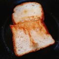 ねずみんパラダイス's cooksnap of when they made フライパンで～バタートースト.