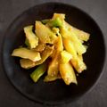 ひさかた's cooksnap of when they made ☆ブロッコリーの茎の味噌漬け☆.